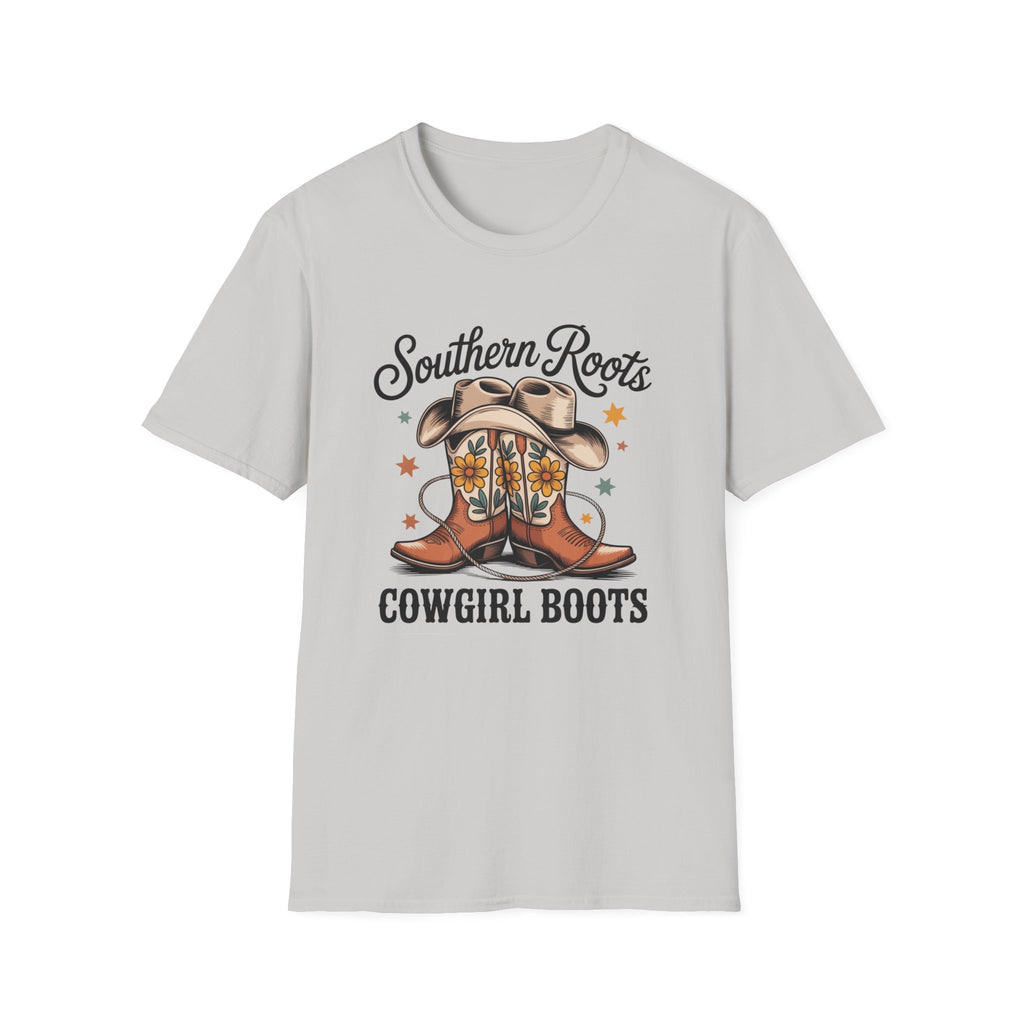 Southern Roots Cowgirl Boots T-Shirt