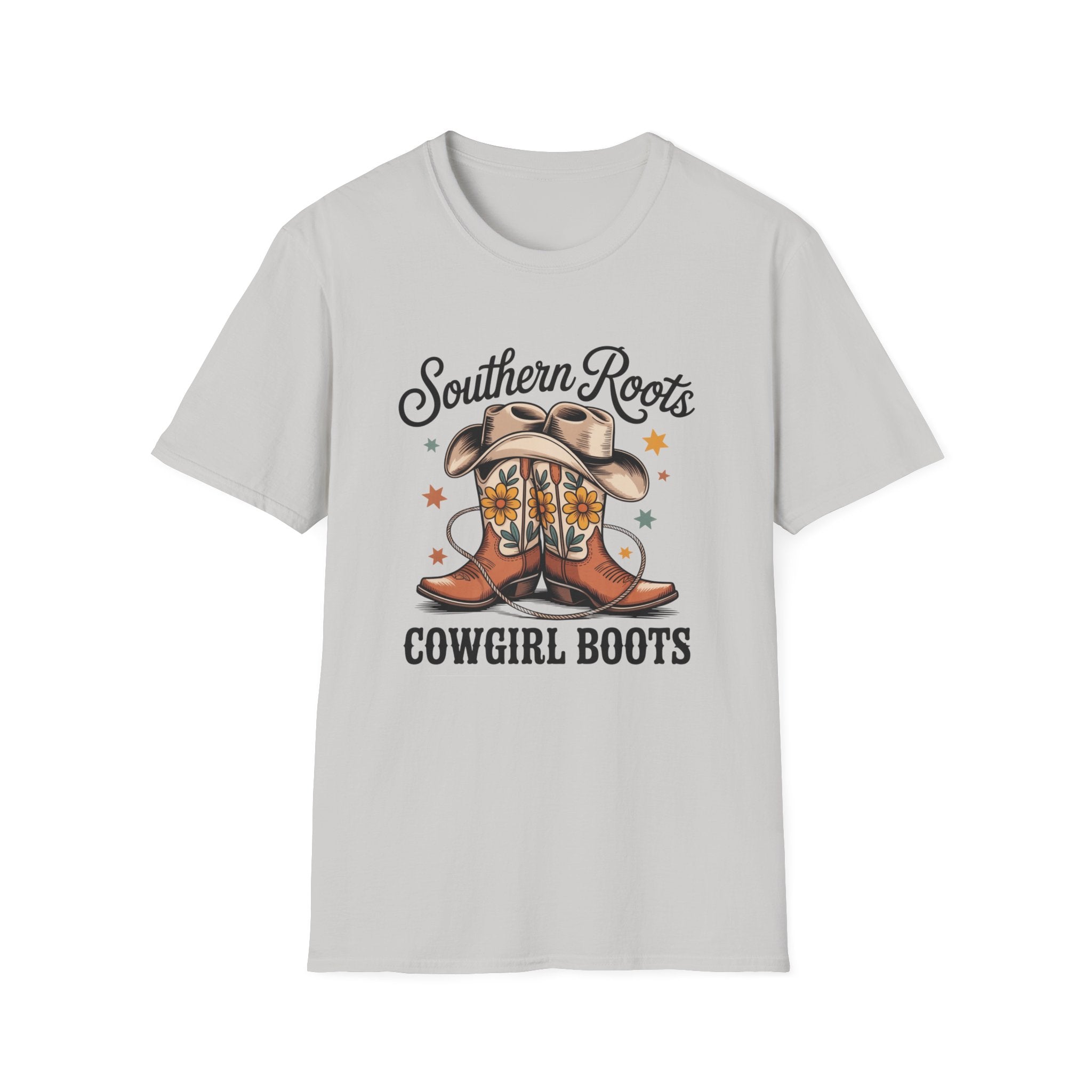 Southern Roots Cowgirl Boots T-Shirt