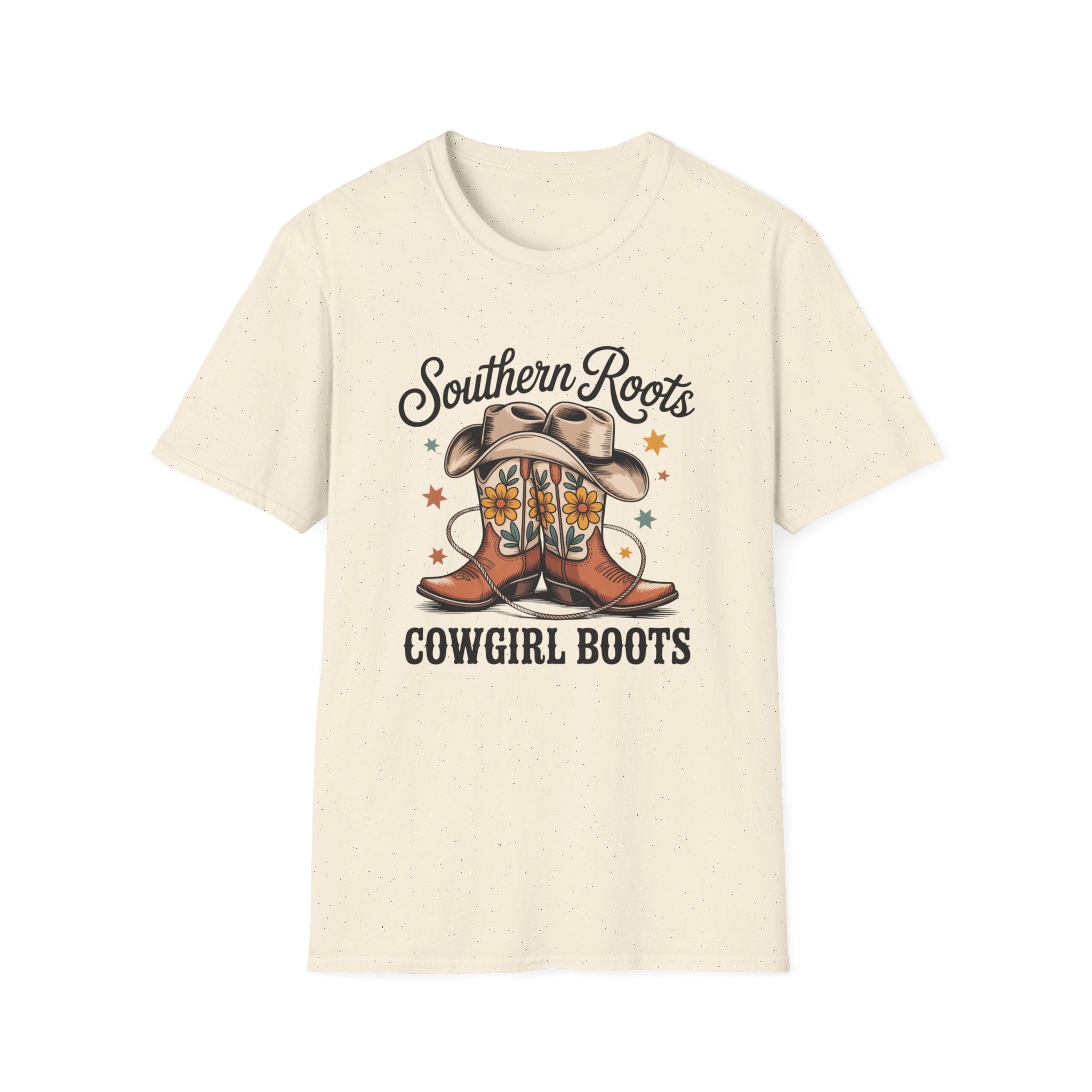 Southern Roots Cowgirl Boots T-Shirt